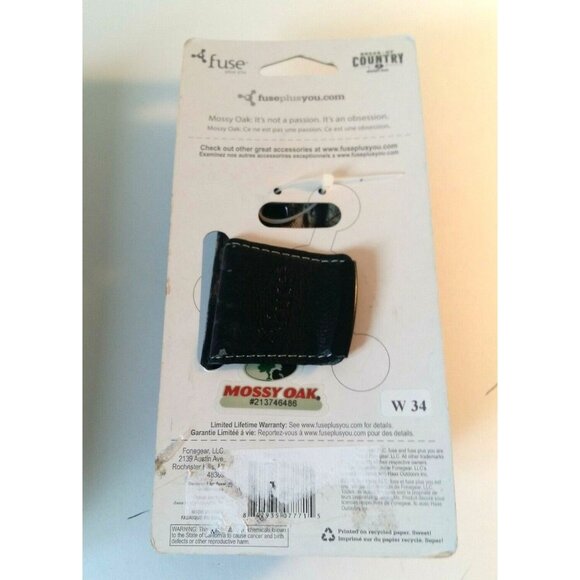 New 2 Mossy Oak Universal Phone Case Holder with Clip Break Up Country Camo Fuse - Picture 10 of 11
